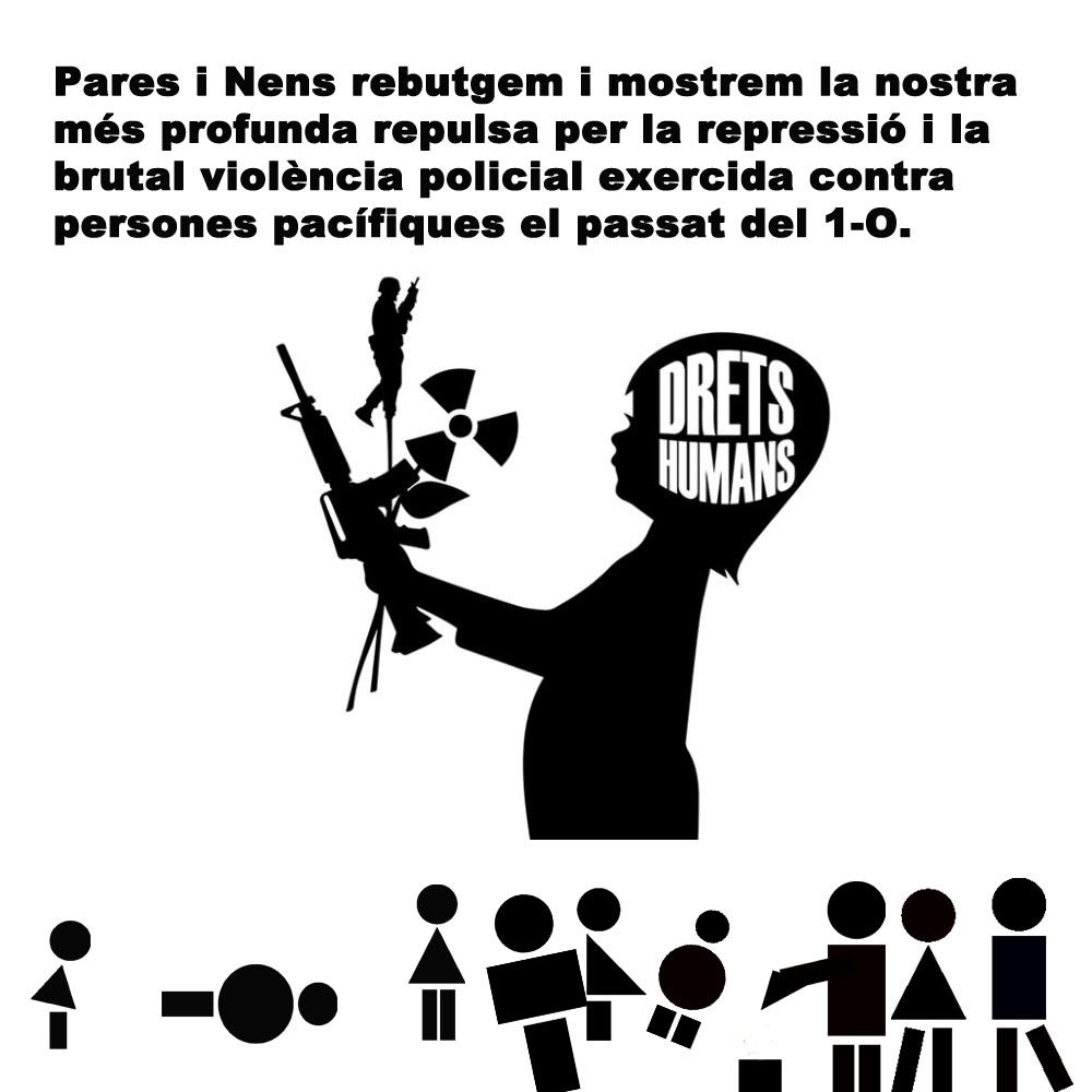 Pares i Nens contra la repressió i violència policial de l'1-O